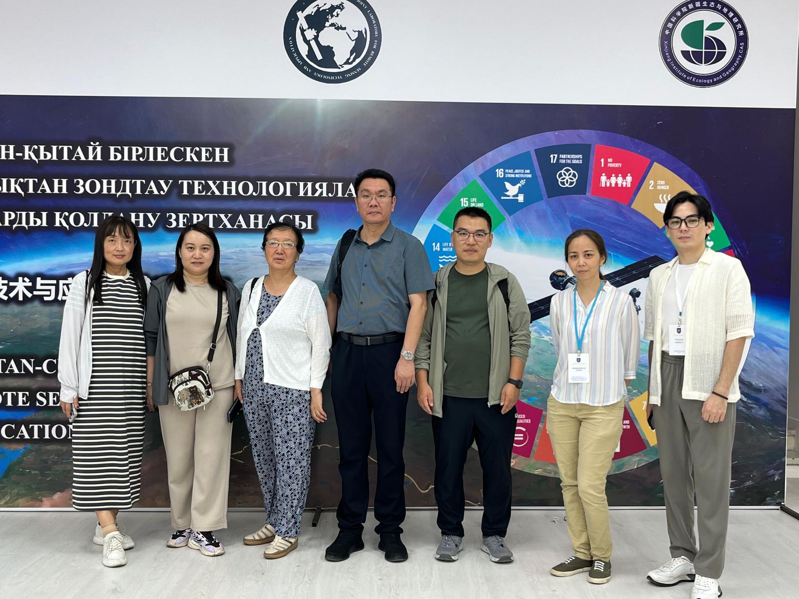 Ученые из Qilu Technical University (КНР) посетили Научный центр «Устойчивое развитие и рациональное природопользование» и лабораторию «Технологии дистанционного зондирования и применения»